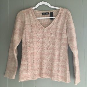 Cute Light Pink Wooly Sweater